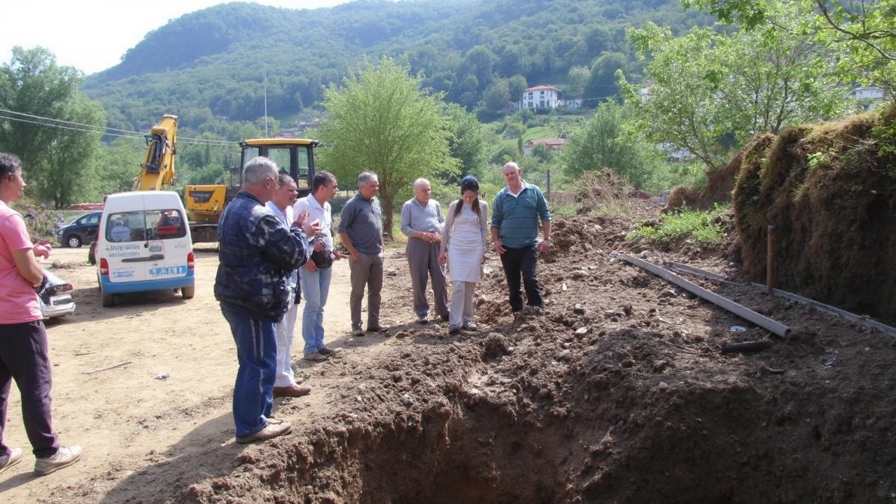 Trabzon'dan Gelen Ağır Makinelerle Hızlı Müdahale